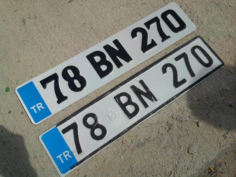 Motosiklet Plaka Çıkarma İşlemleri